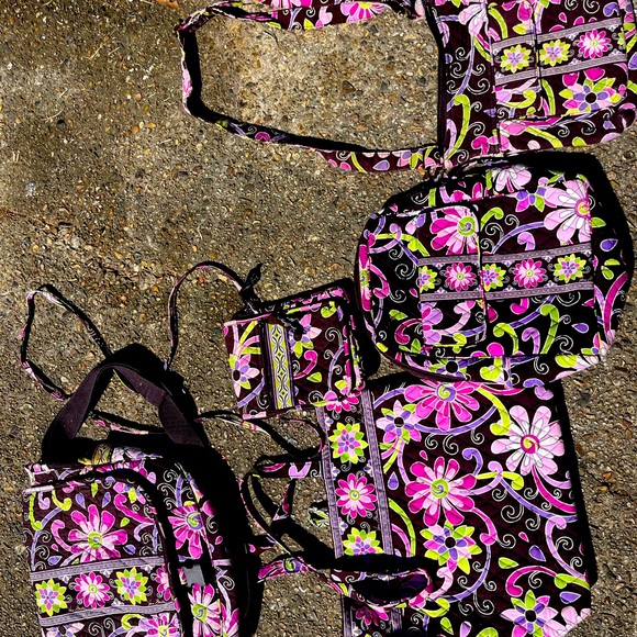Vera Bradley Handbags - 5 piece Vera Bradley